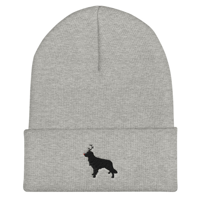 "Red Nosed Golden" Beanie