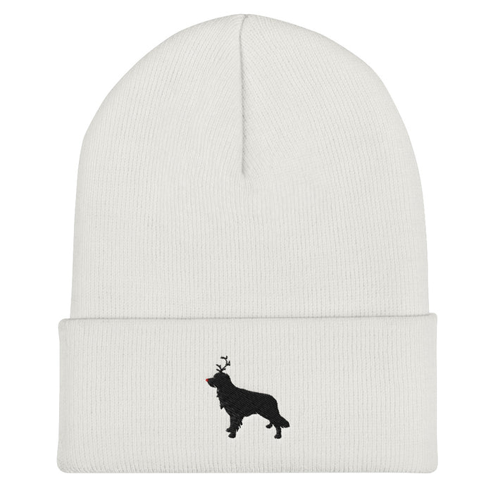 "Red Nosed Golden" Beanie