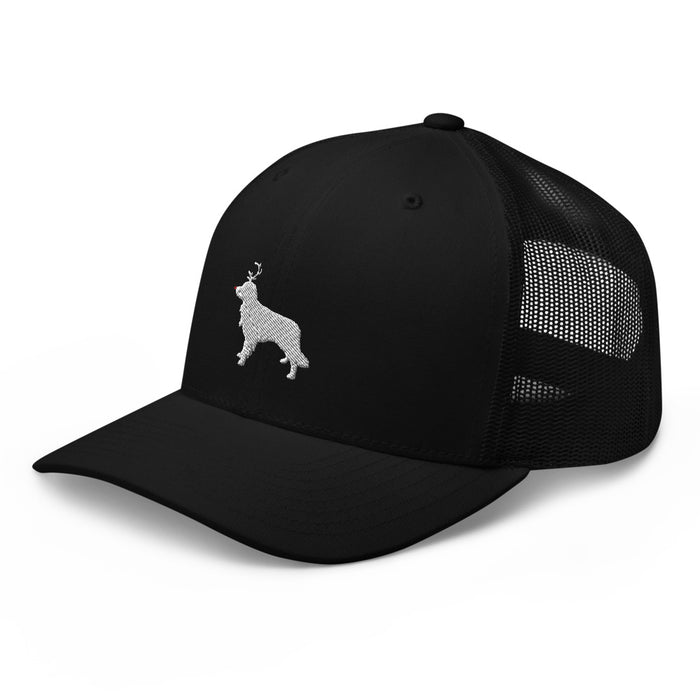 Golden Reindeer Cap