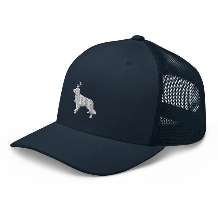 Golden Reindeer Cap