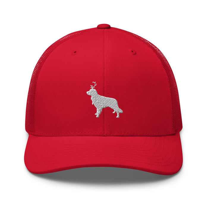 Golden Reindeer Cap