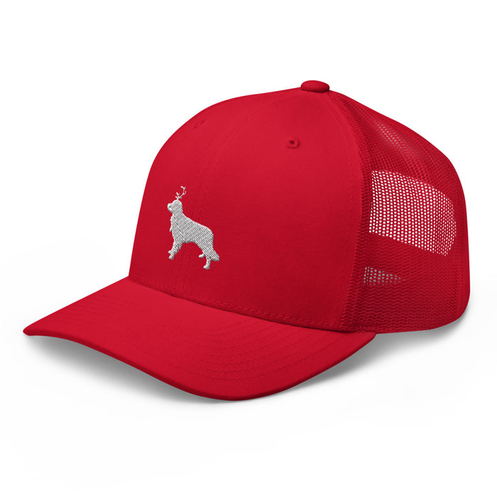 Golden Reindeer Cap