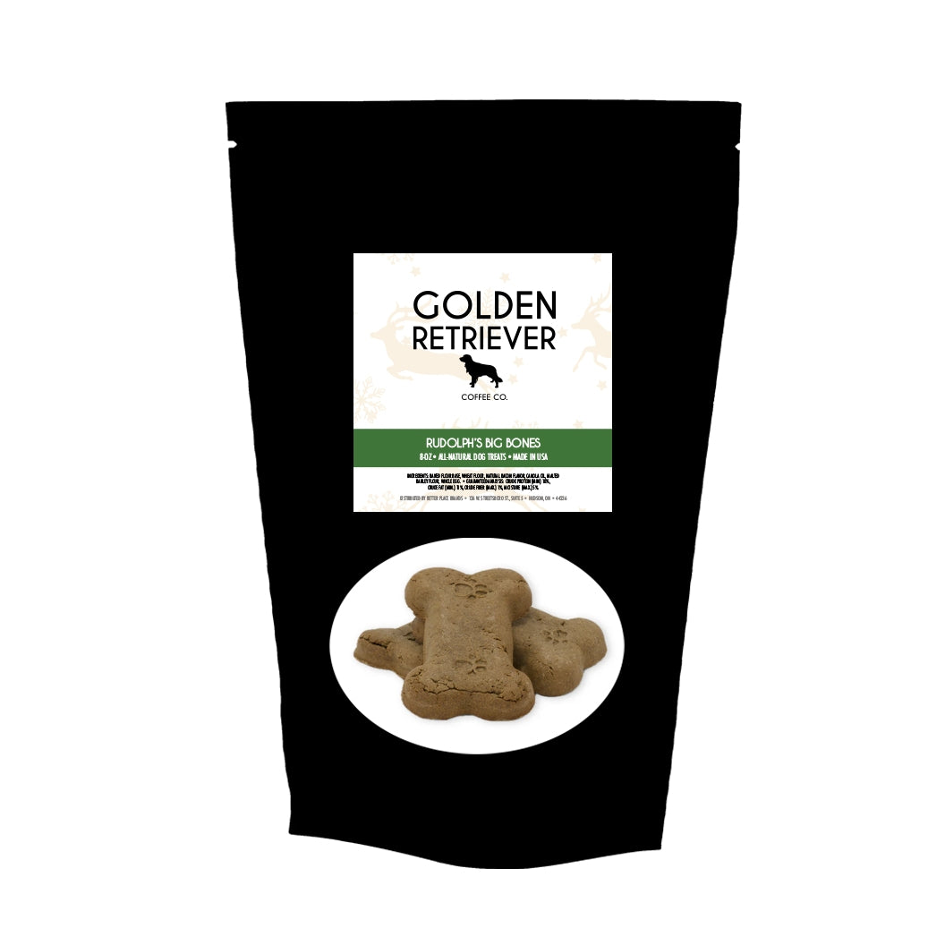 Rudolph’s Big Bones– Golden Retriever Coffee Company