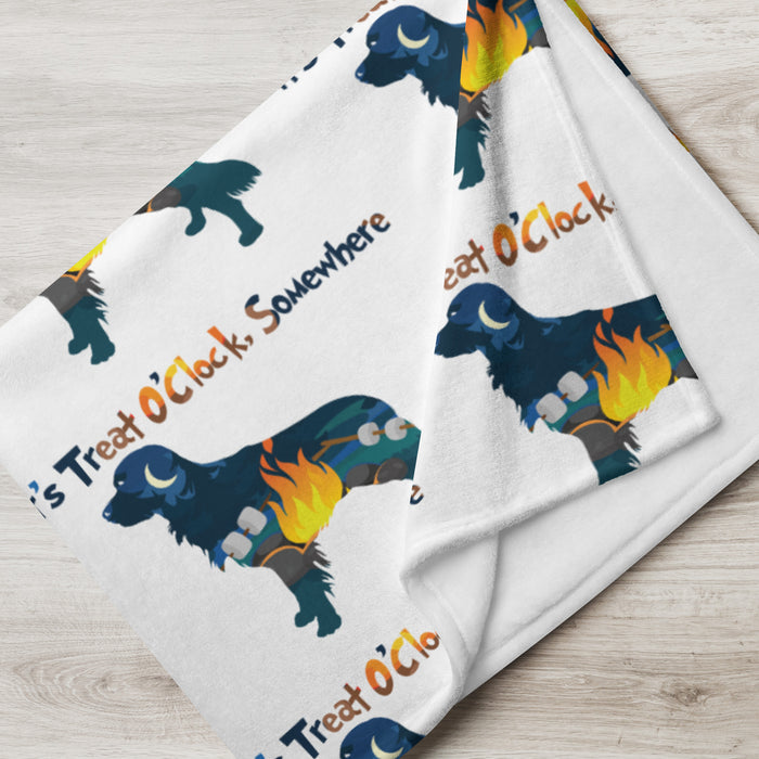 Treat O'Clock Throw Blanket