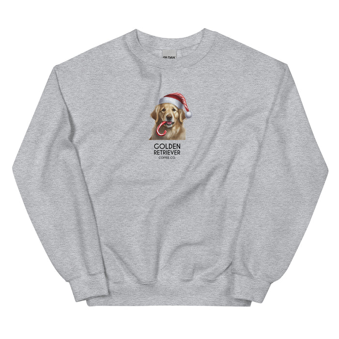 Santa's Golden Retriever Sweatshirt
