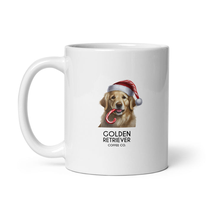 Santa's Golden Retriever Mug