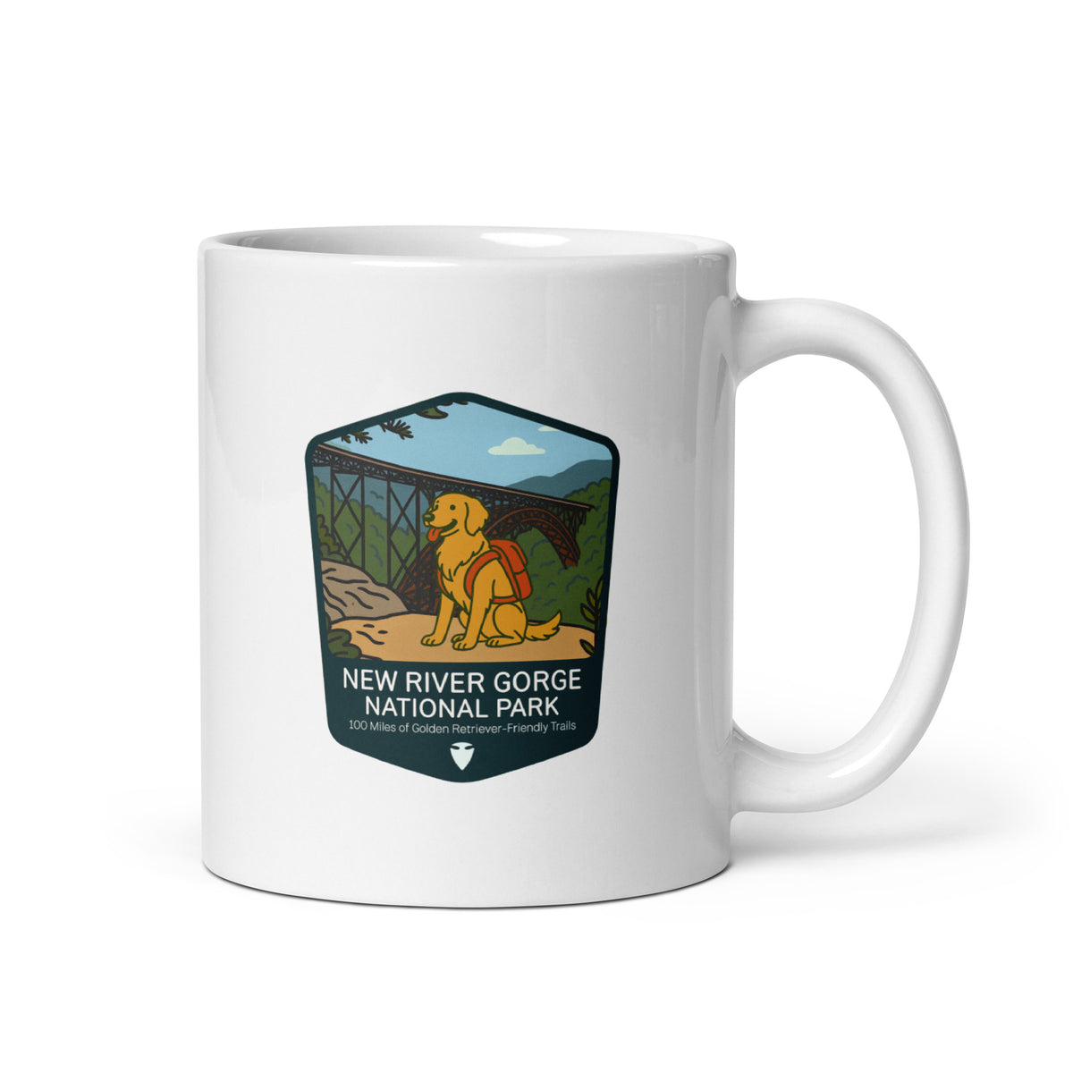 New River Gorge Mug– Golden Retriever Coffee Company