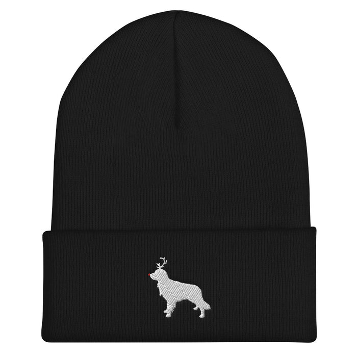 "Red Nosed Golden" Beanie