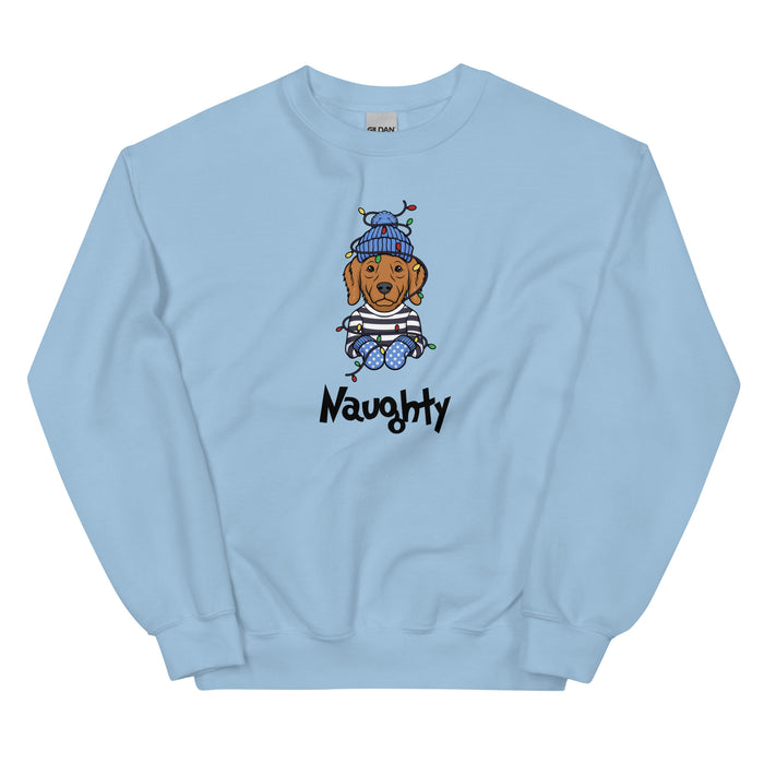 "Naughty Golden" Holiday Sweatshirt