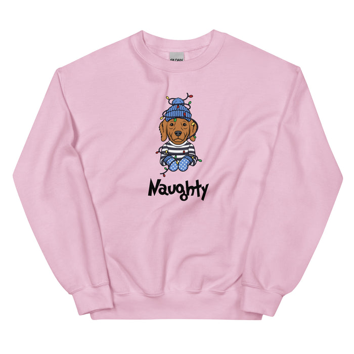 "Naughty Golden" Holiday Sweatshirt